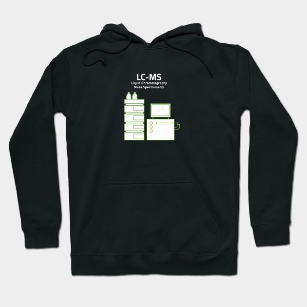 LCMS Liquid Chromatography Mass Spectrometry Hoodie by Science Design